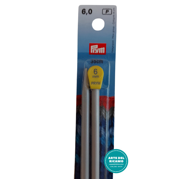 Prym - Knitting Pins in Aluminium  - 35 cm - 6 mm